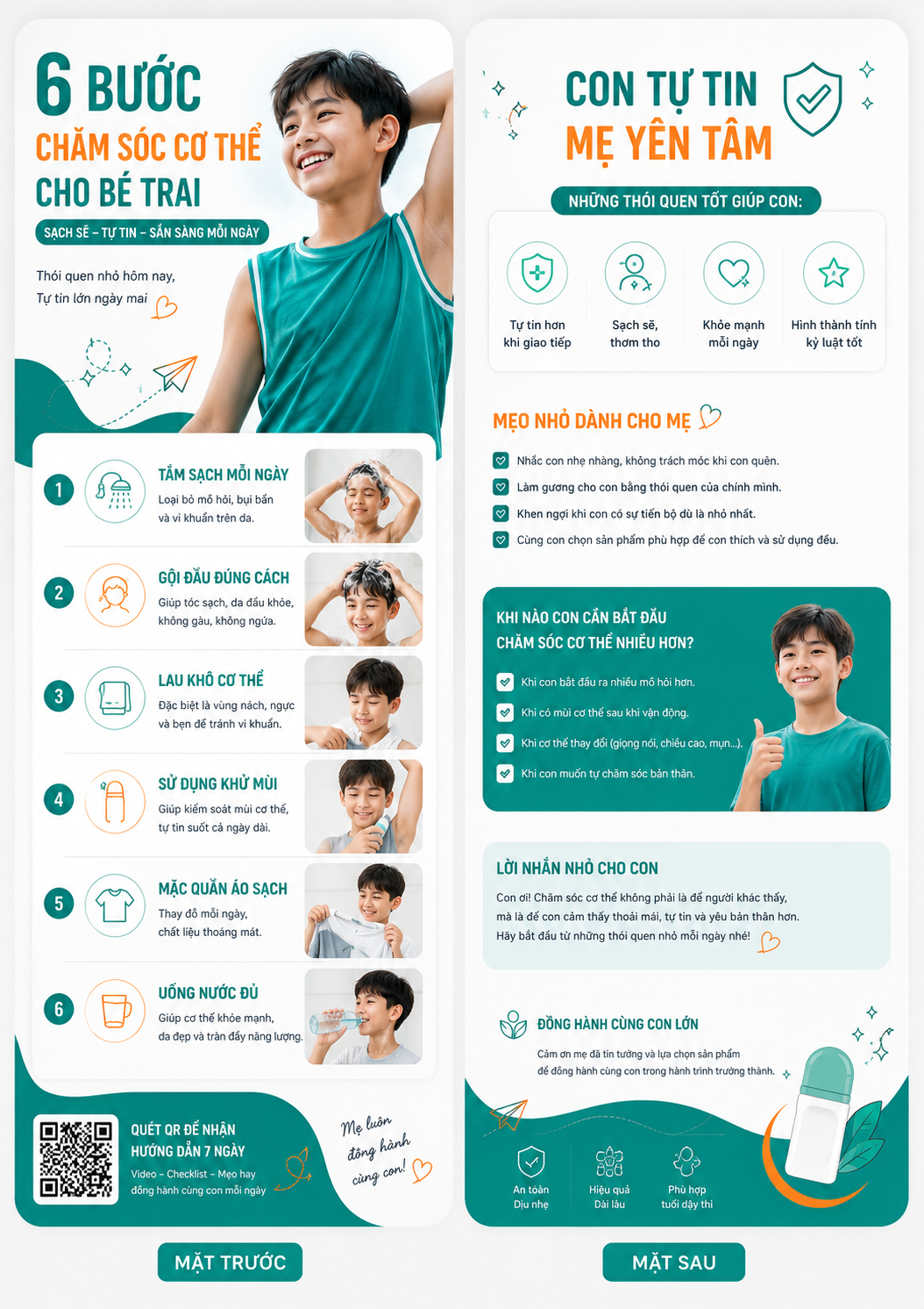 Poster thói quen tốt