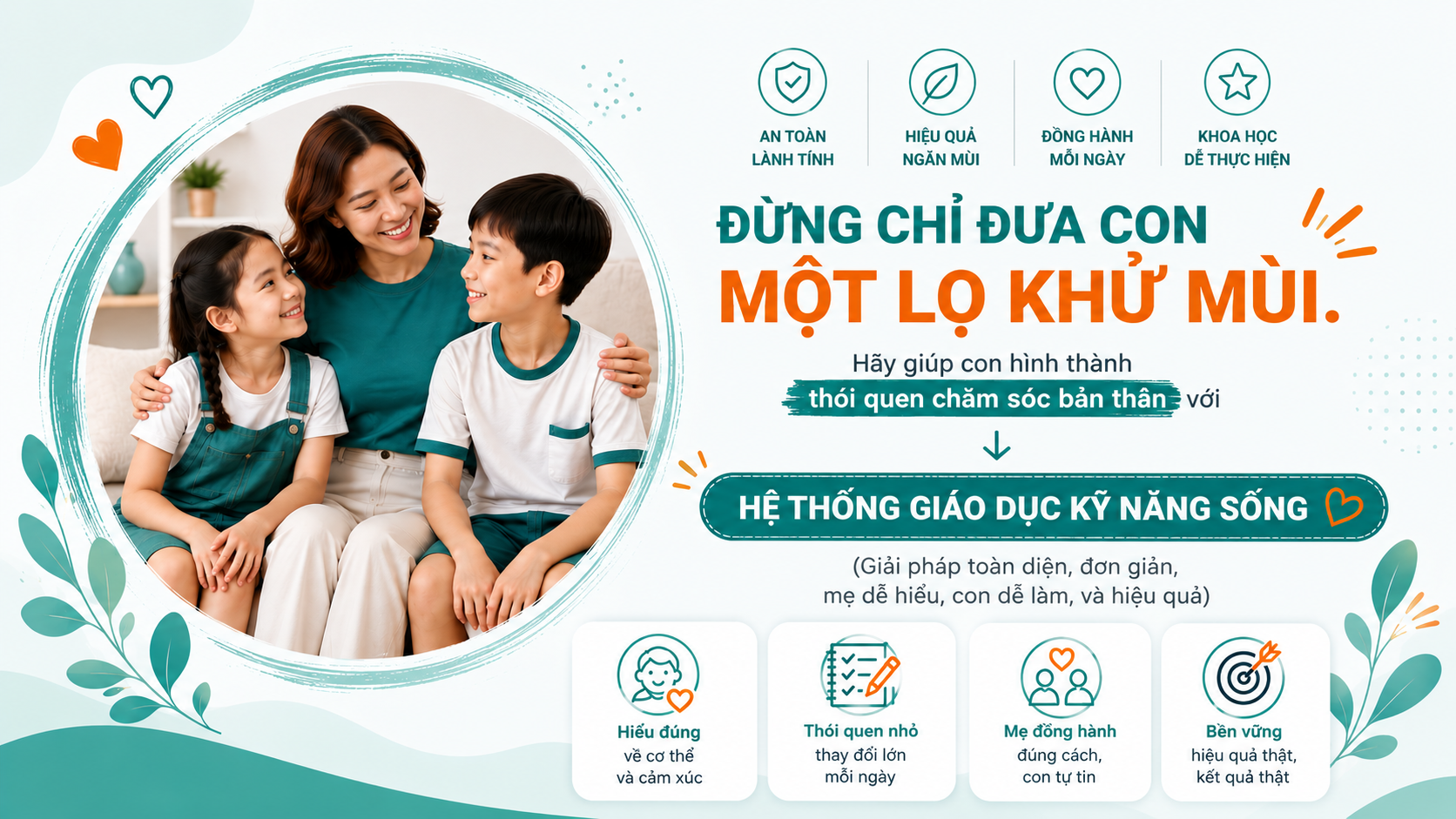 Hành trình trưởng thành cùng con yêu